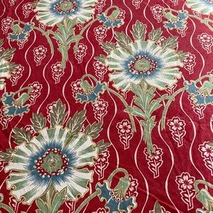 Stunning Pottery Barn Queen (82”W) duvet and Anthropologie sham